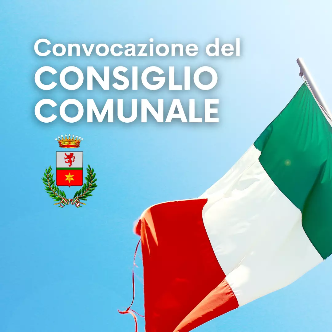 Convocazione del Consiglio Comunale - mercoledì 26 novembre 2025