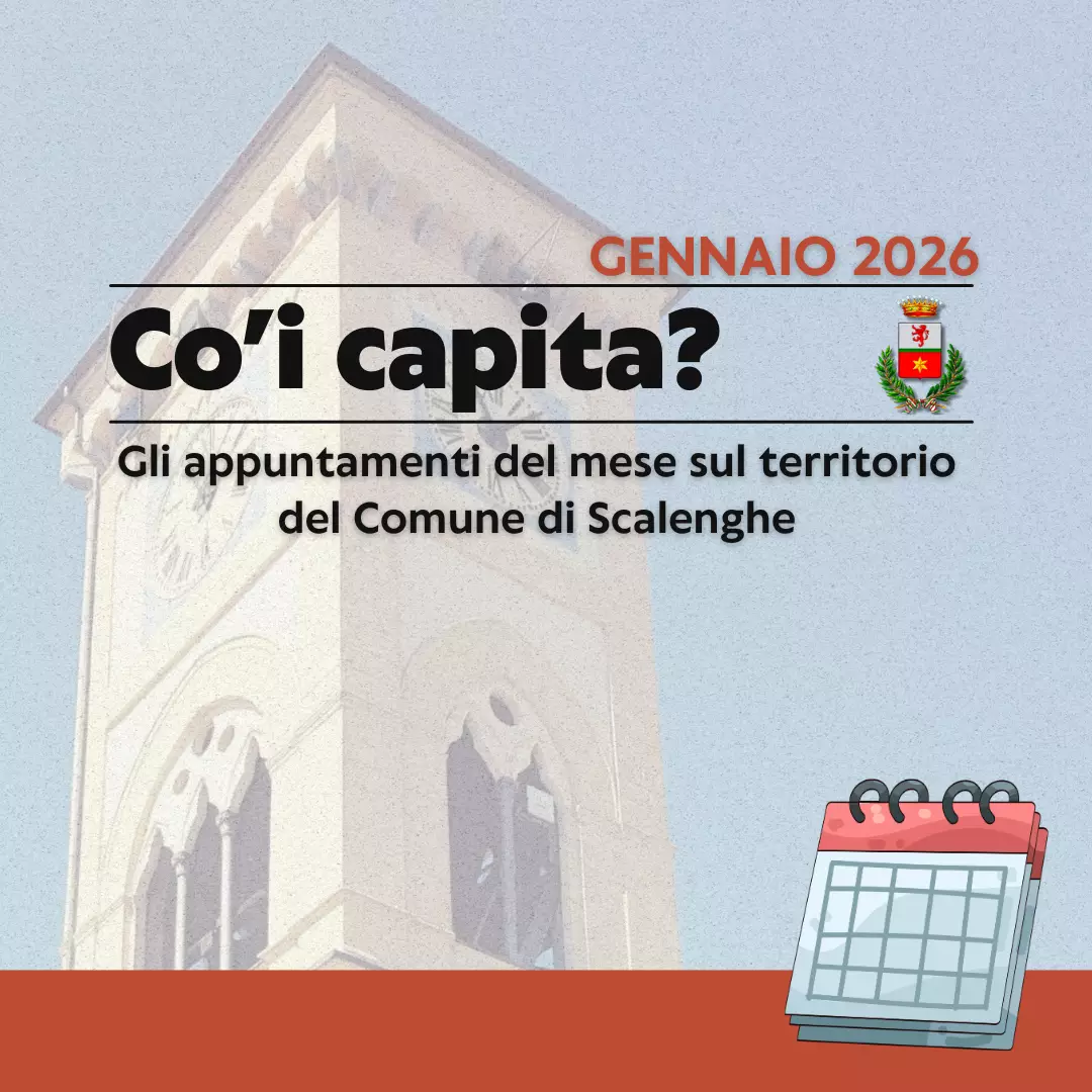 Co’a-i capita? - gennaio 2026