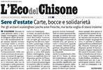 L'Eco del Chisone di mercoledì 30 luglio 2025